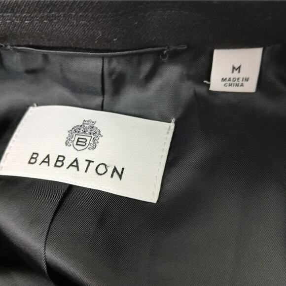 Aritzia Babaton SZ M NEW INDEX Blazer in Black Softly Structured Classic Fit - Picture 8 of 8